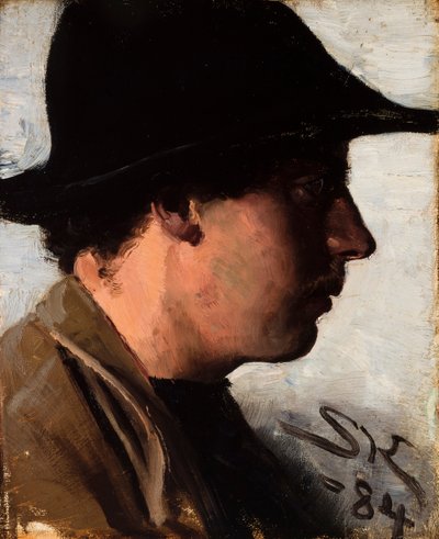 Oscar Björck by Peder Severin Krøyer